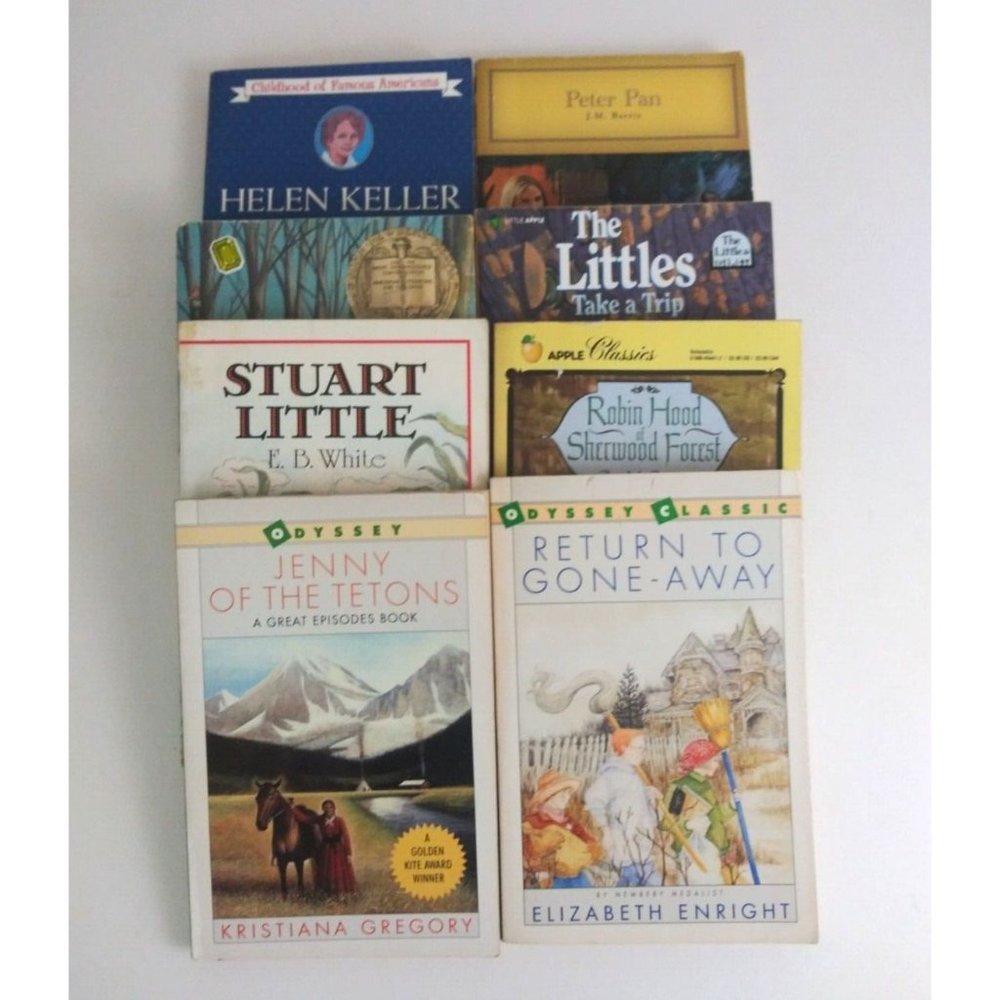 Lot of 8 Mixed Young Adult & Children's Paperback Novels Copyright 1961-2011